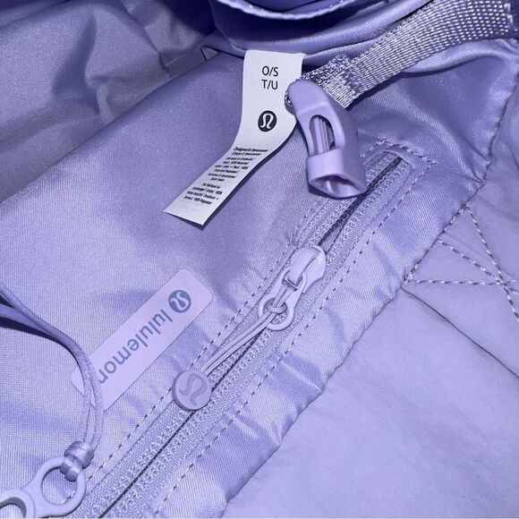 NWT Lululemon On My Level Crossbody Top Handle Tote Bag Micro 5L Lavender Frost - Picture 9 of 14